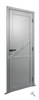 Входная дверь серого цвета офисная СДД-009 - купить от производителя Мосдвери Входная дверь серого цвета офисная СДД-009